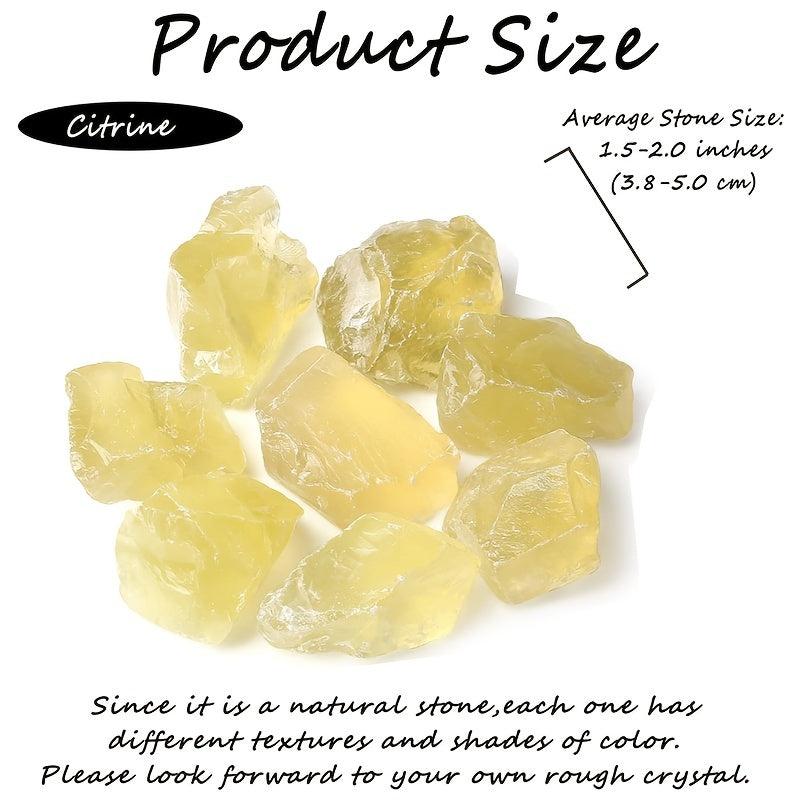 Citrine Stone Bulk Raw Crystal Natural Citrine Chunks