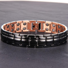 Men's Copper Magnetic Bracelet Adjustable Length Copper Jewelry