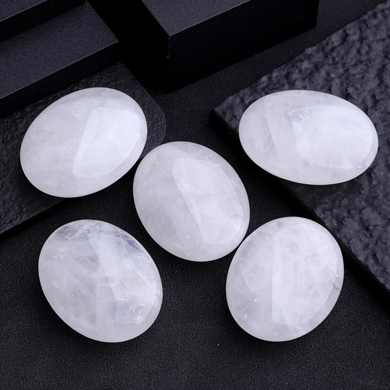 3pcs Natural Stone Chakra Crystal Massage Stone Positive Energy