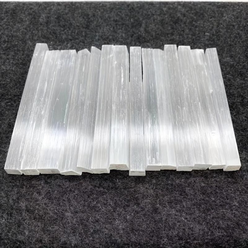 5pcs Raw Selenite Crystal Stick Healing Crystals Selenite Wand