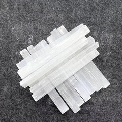 5pcs Raw Selenite Crystal Stick Healing Crystals Selenite Wand