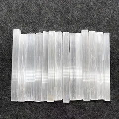 5pcs Raw Selenite Crystal Stick Healing Crystals Selenite Wand