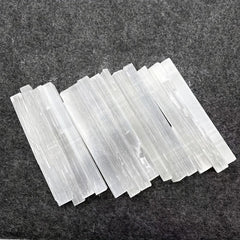 5pcs Raw Selenite Crystal Stick Healing Crystals Selenite Wand