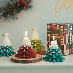Christmas Tree Scented Candle for Bridesmaid Gift Home Decor