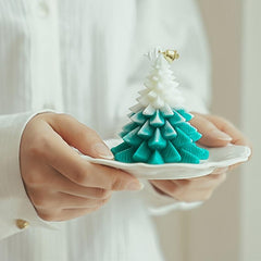 Christmas Tree Scented Candle for Bridesmaid Gift Home Decor