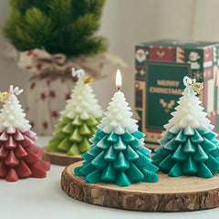 Christmas Tree Scented Candle for Bridesmaid Gift Home Decor