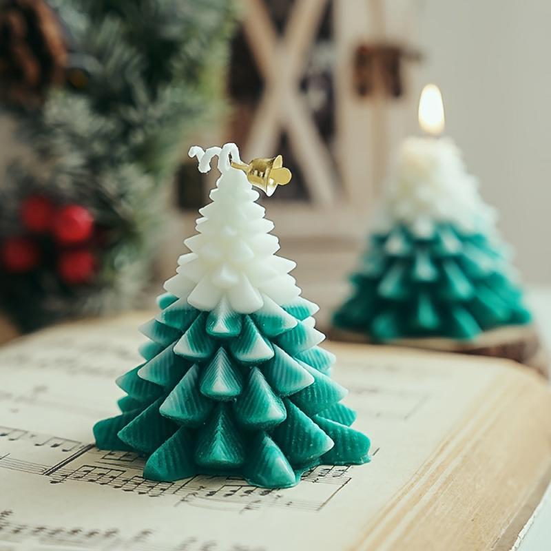 Christmas Tree Scented Candle for Bridesmaid Gift Home Decor
