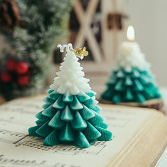 Christmas Tree Scented Candle for Bridesmaid Gift Home Decor