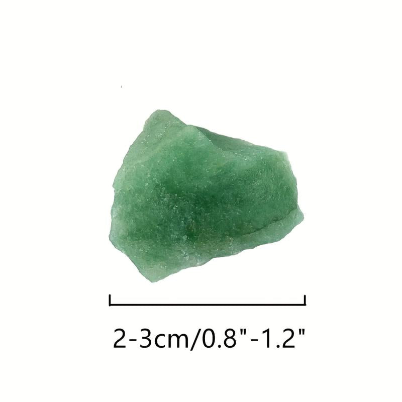 3pcs Green Aventurine Raw Healing Crystal Stone Home Decor & Aromatherapy