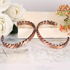 100 Pure Copper Magnetic Bracelet for Men & Women