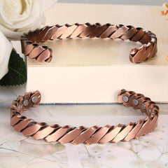 100 Pure Copper Magnetic Bracelet for Men & Women
