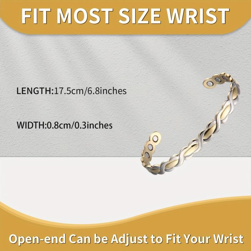 Magnetic Copper Bracelet Lymph Detox Ultra Strength Jewelry Gift
