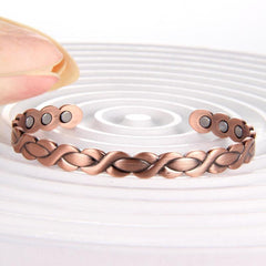 Magnetic Copper Bracelet Lymph Detox Ultra Strength Jewelry Gift