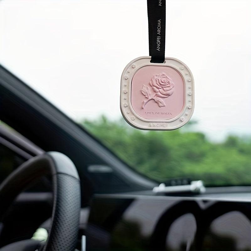Rose Aromatherapy Fragrance Tablets for Wardrobe, Bathroom, Car, and Home