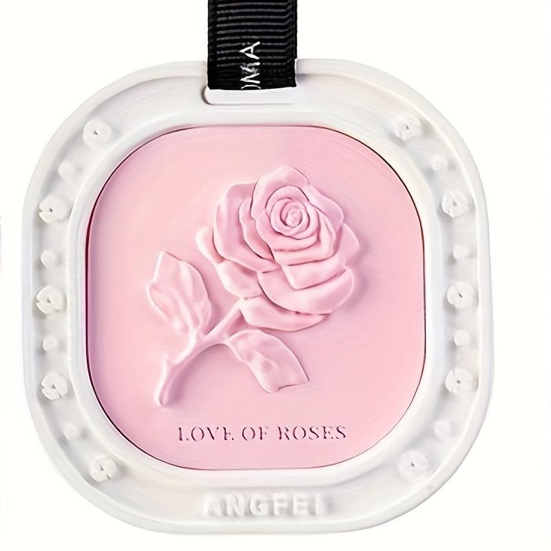 Rose Aromatherapy Fragrance Tablets for Wardrobe, Bathroom, Car, and Home
