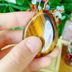 Tiger's Eye Lapis Lazuli Healing Crystals Set - 2pc