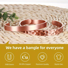 Women's Copper Bracelet 99.99% Pure Copper