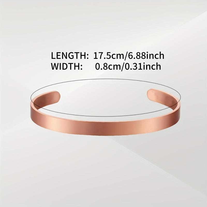 Women's Copper Bracelet 99.99% Pure Copper