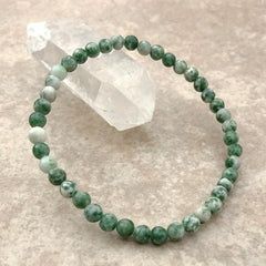 Natural Green Energy Crystal Bracelet for Yoga Meditation Gift