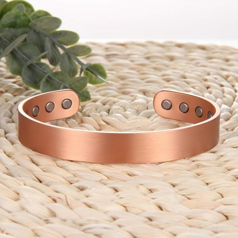 Copper Magnetic Bracelet For Women And Men Pure Copper Cuff Bangle