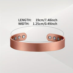 Copper Magnetic Bracelet For Women And Men Pure Copper Cuff Bangle