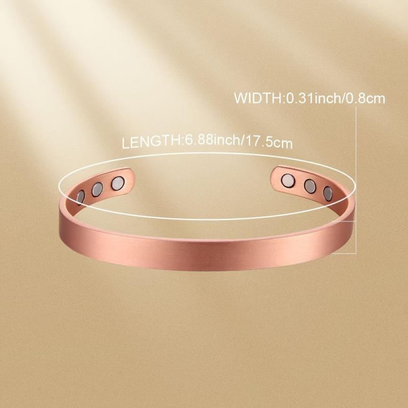 Copper Magnetic Bracelet Ultra Strength Magnets Pure Copper Gift