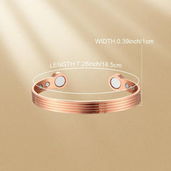 Copper Magnetic Bracelet Ultra Strength Magnets Women Men Gift