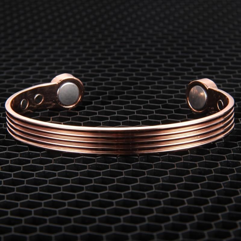 Copper Magnetic Bracelet Ultra Strength Magnets Women Men Gift