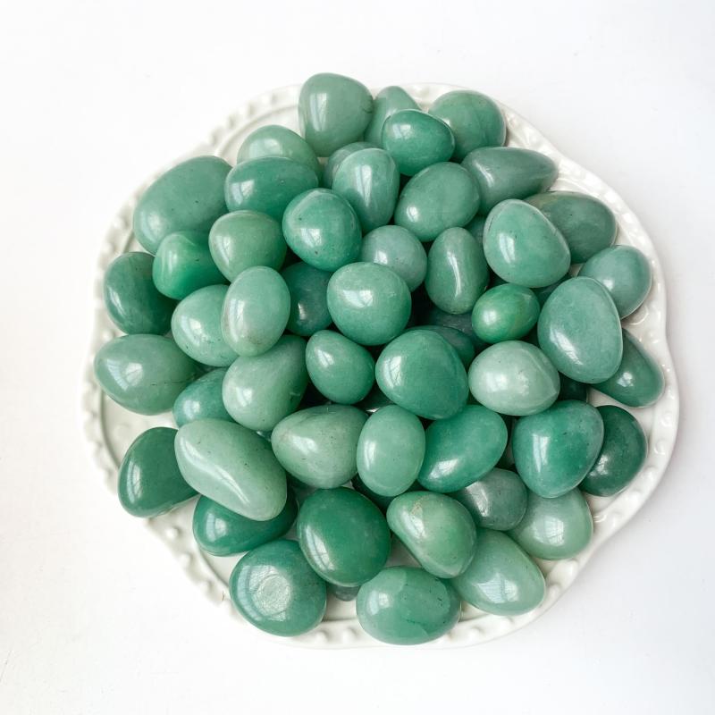 2LB 100g Green Aventurine Tumbled Stones Chakra Healing Crystals