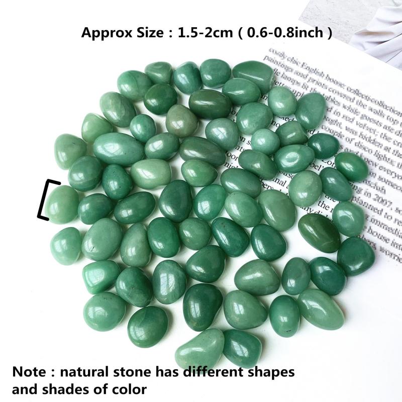 2LB 100g Green Aventurine Tumbled Stones Chakra Healing Crystals
