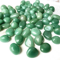 2LB 100g Green Aventurine Tumbled Stones Chakra Healing Crystals
