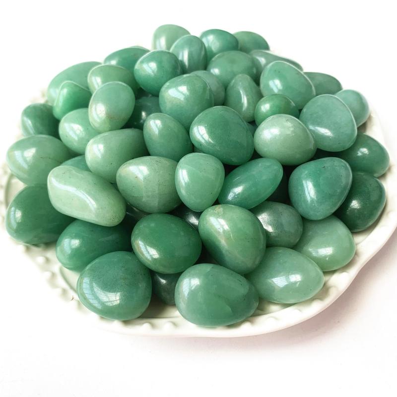 2LB 100g Green Aventurine Tumbled Stones Chakra Healing Crystals