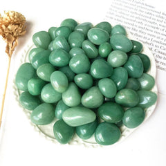 2LB 100g Green Aventurine Tumbled Stones Chakra Healing Crystals