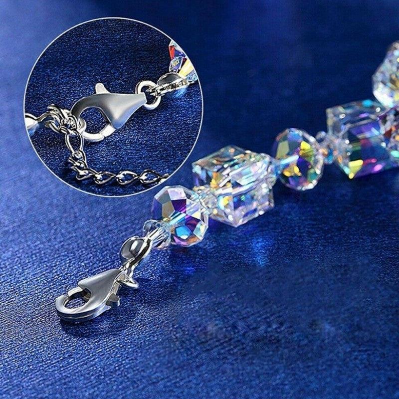 Glass Crystal Bracelet Yoga Sleep Bracelet For Women Christmas Gift