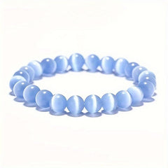 Men's Moonstone Bracelet Bohemian Protein Stone Beaded Chakra Bracelet