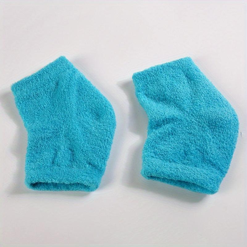 Moisturizing Heel Socks with Gel Lining for Cracked Heels