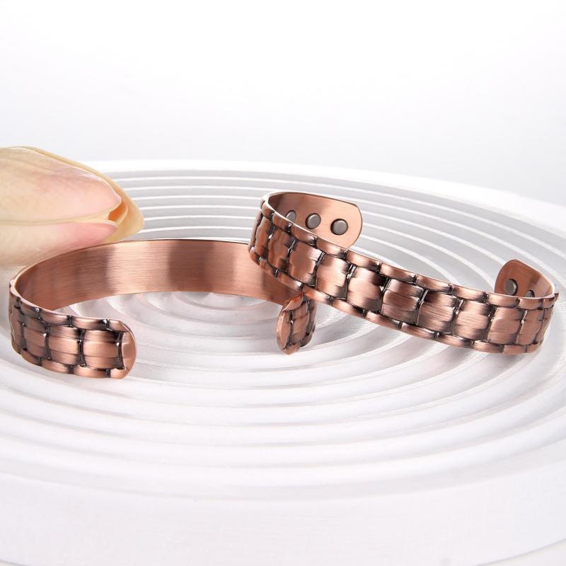 Pure Copper Magnetic Bracelet for Women & Men - 3500 Gauss