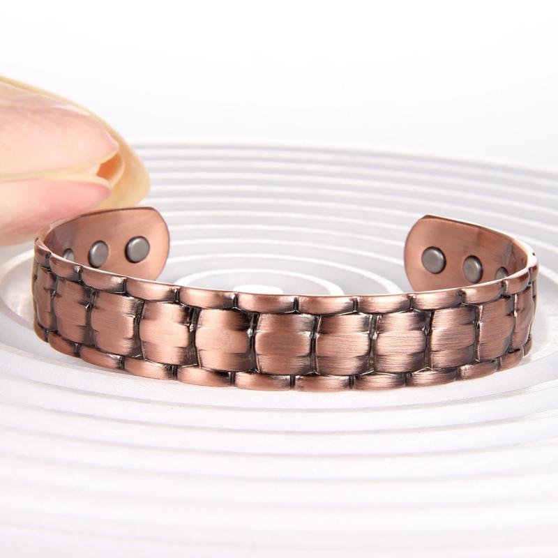 Pure Copper Magnetic Bracelet for Women & Men - 3500 Gauss