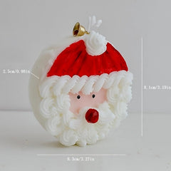 Santa Claus Scented Candles Box Christmas Souvenirs