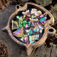 Rainbow Bismuth Ore Healing Stone Reiki Stone Home Decor