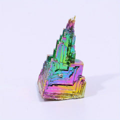 Rainbow Bismuth Ore Healing Stone Reiki Stone Home Decor
