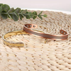 Copper Magnetic Bracelet For Women Copper Cuff Bangle