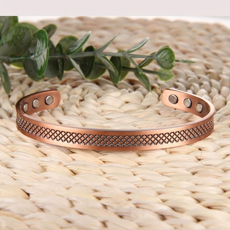 Copper Magnetic Bracelet For Women Copper Cuff Bangle
