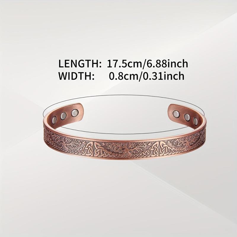 Copper Bracelet For Women Magnetic Magnet Solid Copper Gift