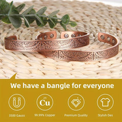 Copper Bracelet For Women Magnetic Magnet Solid Copper Gift