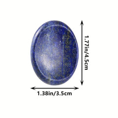 Lapis Lazuli Crystal Chakra Healing Palm Stone for Meditation