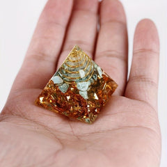 Moonstone Pyramid Energy Generator Crystal