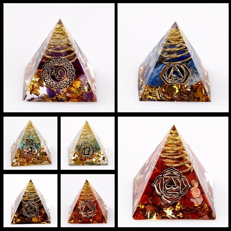 Moonstone Pyramid Energy Generator Crystal