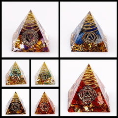 Moonstone Pyramid Energy Generator Crystal