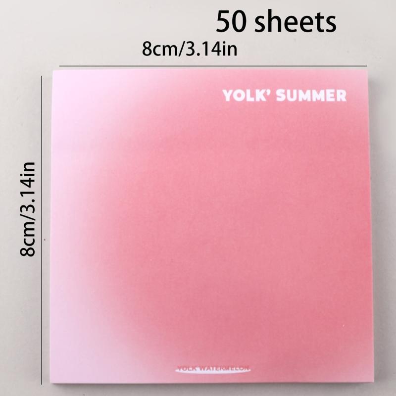 50 Sheets To Do List Sticky Notes Multicolors Self Adhesive Memo Pad Office Home